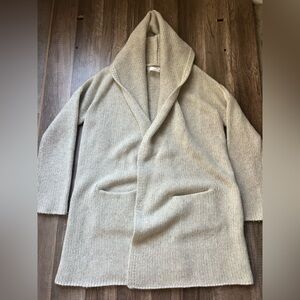 Sablyn Cozy Cream 100% Cashmere Cardigan Womens XL
